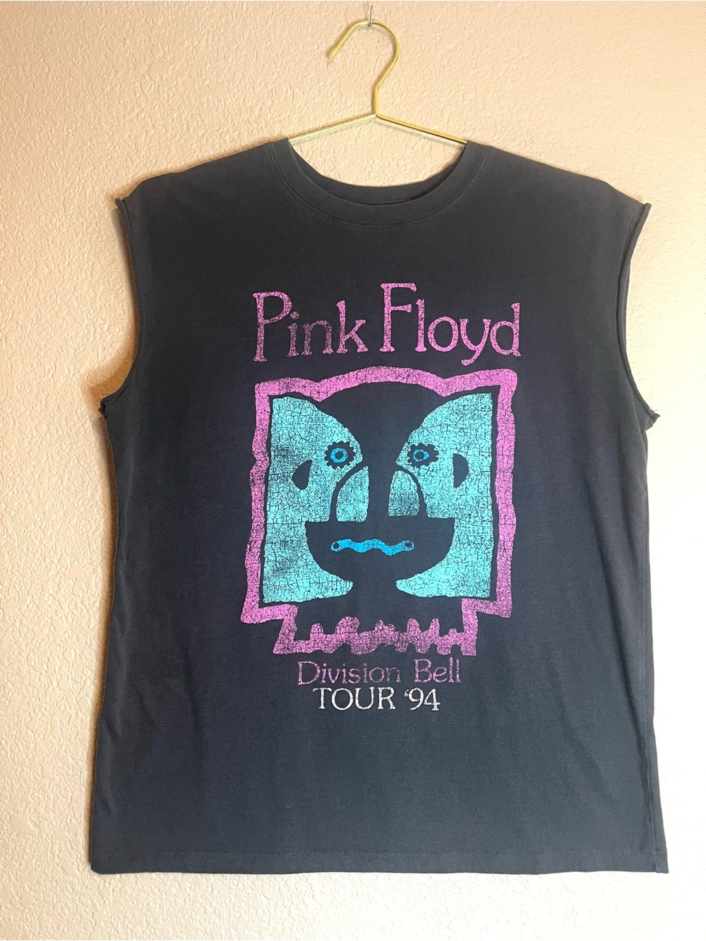 Vintage Pink Floyd 1994 Division Bell Tour Tank Top Sz M